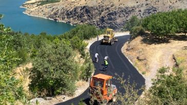 Karaağaç Yolu Büyükşehir Belediyesi Tarafından Asfaltlandı