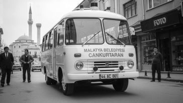 Malatya'da İlk Sıhhi İmdat- Ambulans