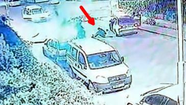 Motosiklet İle Otomobil Çarpıştı.. 1 Kişi Yaralandı