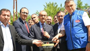 Orduzu Mahallesindeki Cami İnşaatının Temeli Atıldı