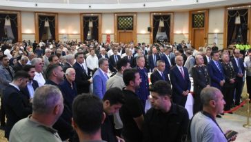 Resmi Bayramlaşma Töreni Nikah Sarayı'nda Yapıldı