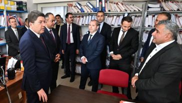 "Yargı Mensuplarımıza ve Adalet Personelimize Çalışmalarında Kolaylıklar Diledik"