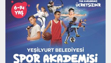 Yeşilyurt Belediyesi'nden Ücretsiz Spor Akademisi