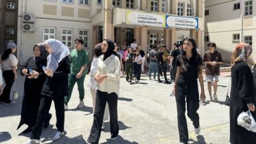 YKS'nin İlk Oturumu Temel Yeterlilik Testi Malatya'da da Yapıldı