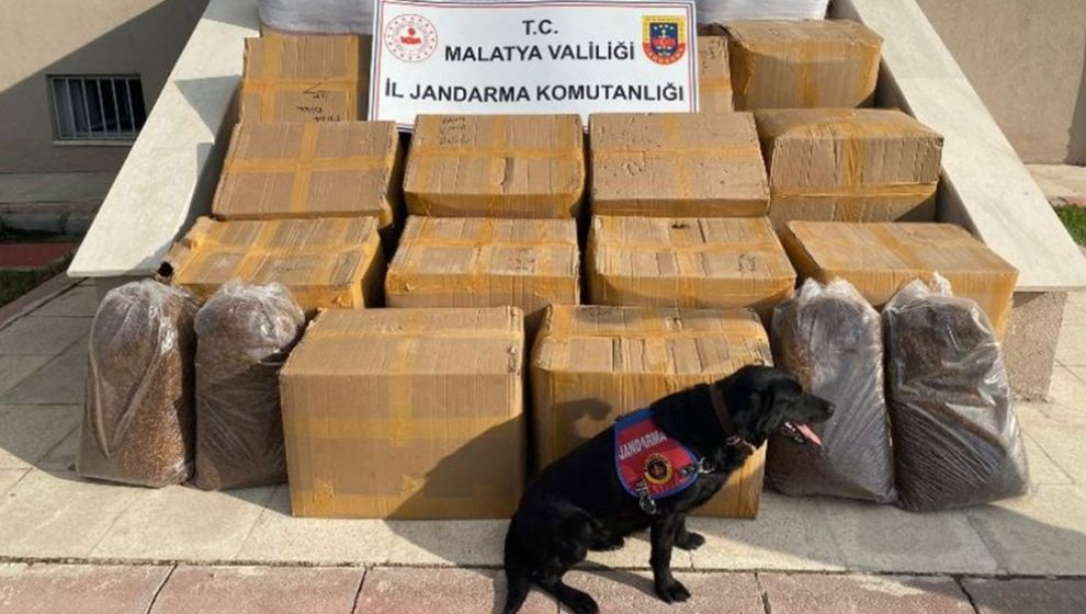 Jandarma Uyuşturucu ve Kaçak Tütün Ele Geçirdi