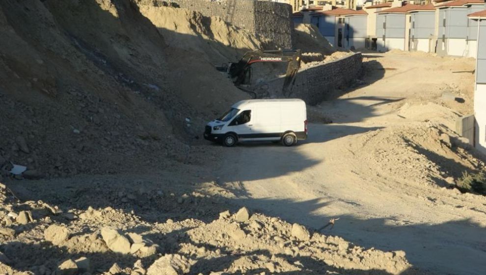 Orduzu Pınarbaşı'ndaki Şantiyede Top Mermisi Bulundu