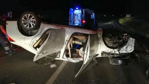 Darende'deki Trafik Kazasında 4 Kişi Yaralandı