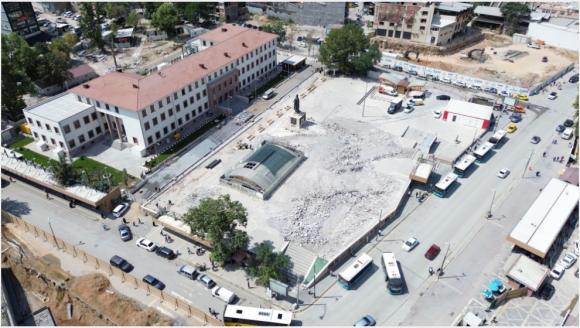 İnönü Kapalı Çarşı Üstü Yeniden Düzenleniyor
