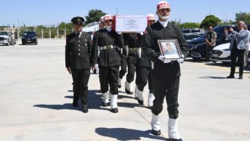 Şehit Astsubayın Cenazesi Malatya'ya Getirildi