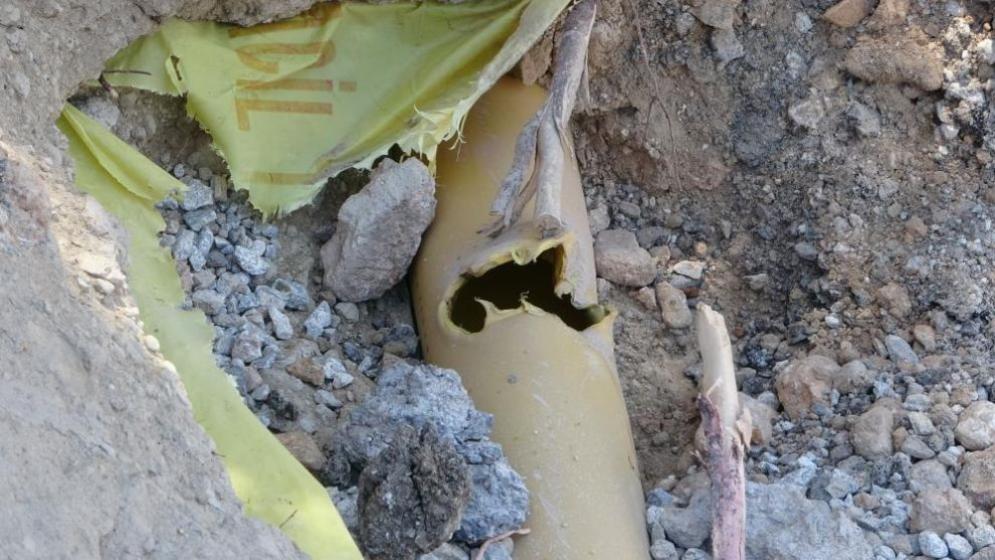 Alt Yapı Çalışması Sırasında Doğal Gaz Hattında Patlama