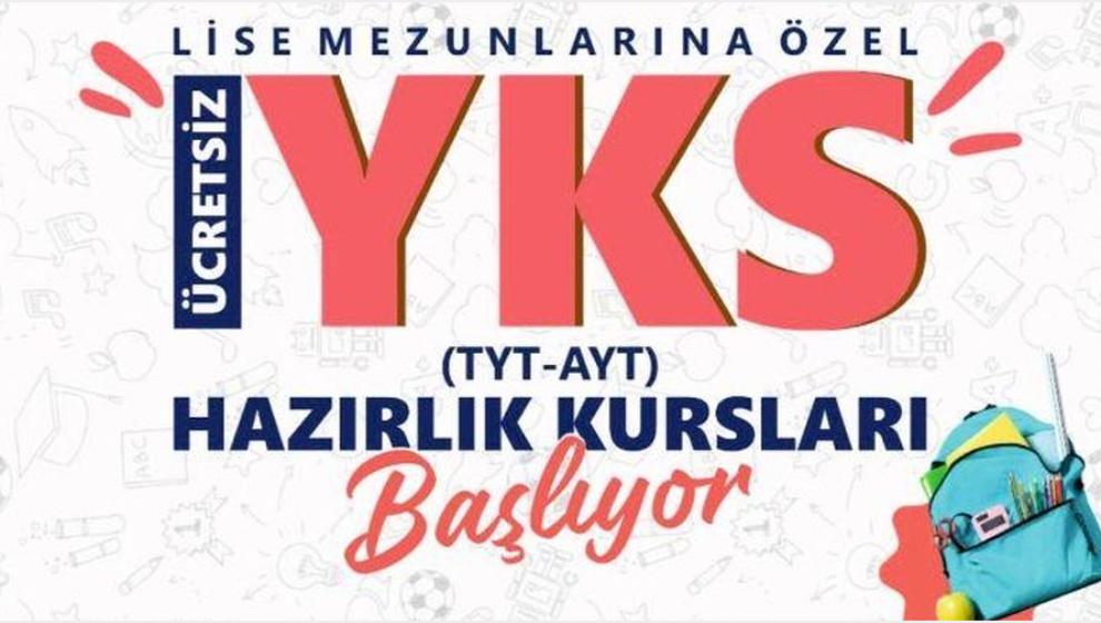 Büyükşehir'in YKS Hazırlık Kurslarına Başvuru Tarihleri