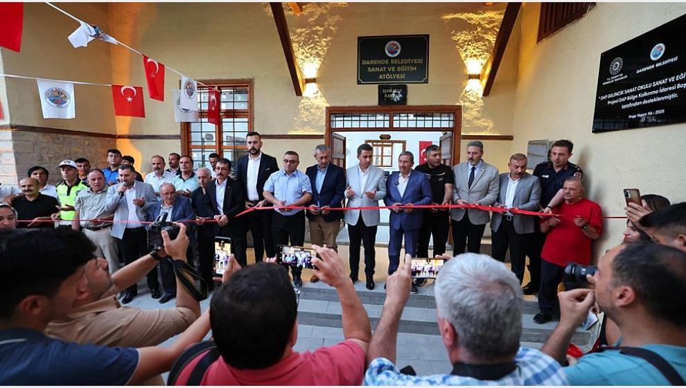 Darende'de Sanat ve Eğitim Atölyesi Açıldı