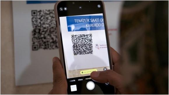 Hastanede Hijyen İçin QR Kodlu Yeni Dönem