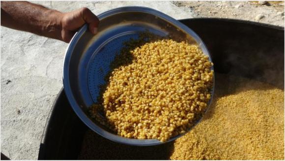 Kışlık Bulgur Hazırlığı Başladı.. Şimdi Hedik Zamanı
