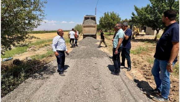 Levent- Resuluşağı- Ancar- Aliçeri Grup Yolu Yapılıyor