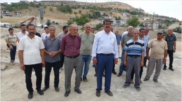 Mahalle Sakinlerinden Beton Santrali Tepkisi