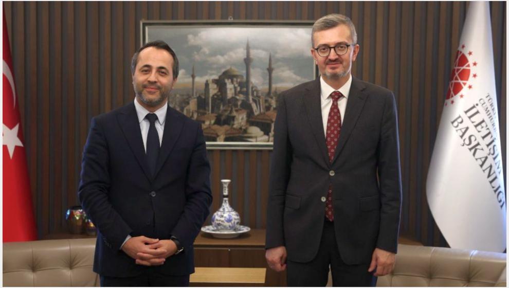 AKP'li Babacan'dan İletişim Başkanına Ziyaret