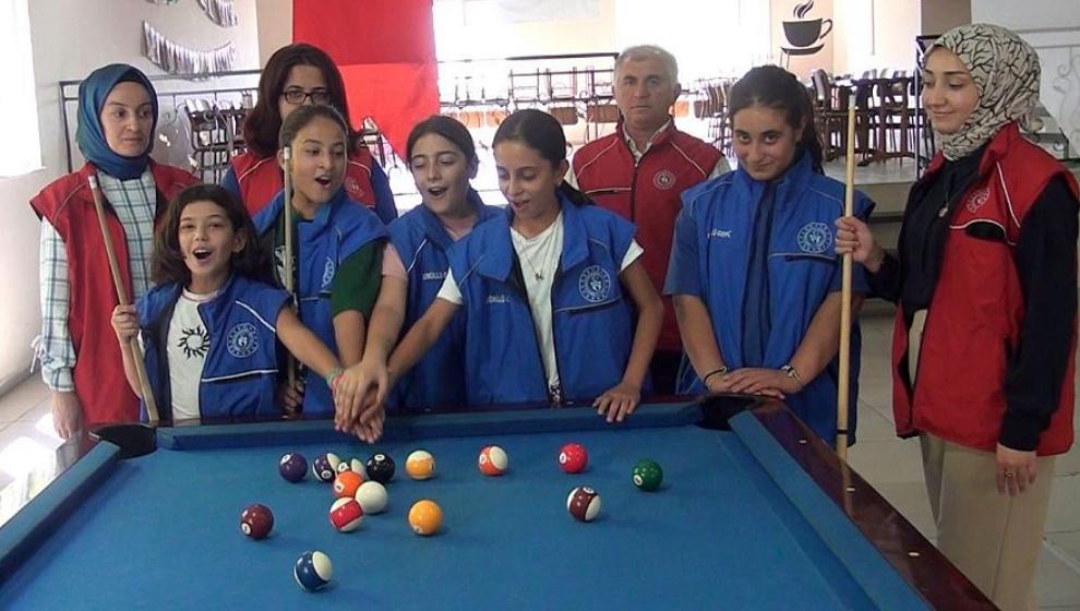 Pütürge'deki Bilardo Kursuna 18 Kişi Katıldı