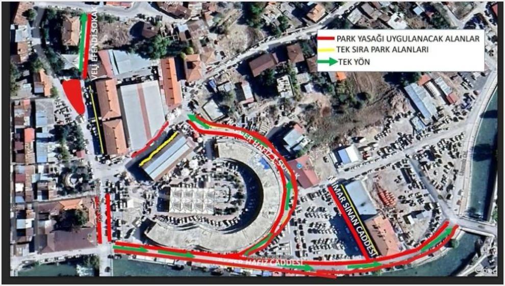 Darende İlçesinde Trafik Düzenlemeleri Yapıldı
