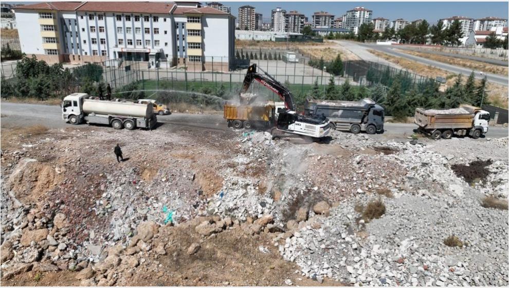 Kaçak Hafriyat Dökülen Alanlarda Temizliğe Başlandı