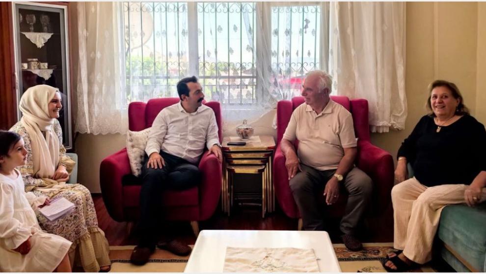 Kaymakamdan Şehit Aileleri ve Gazilere Ziyaret