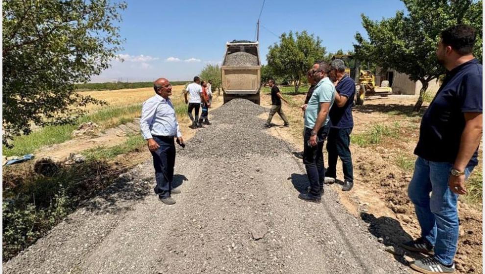 Levent- Resuluşağı- Ancar- Aliçeri Grup Yolu Yapılıyor