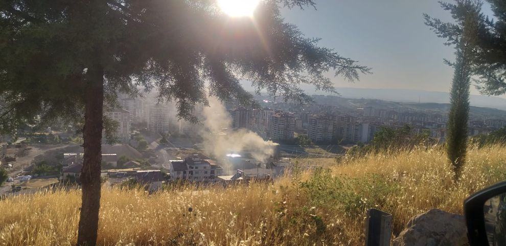 Mahalle Sakinlerinden Beton Santrali Tepkisi