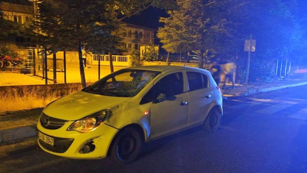 Otomobil Yaşlı Çifte Çarptı, Koca Öldü..