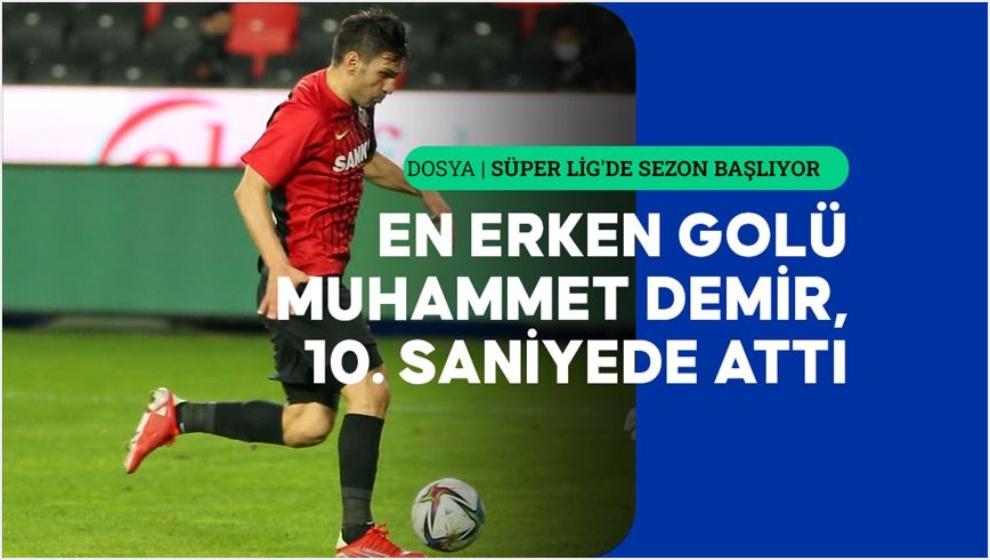 Süper Lig Tarihinin En Erken Golleri