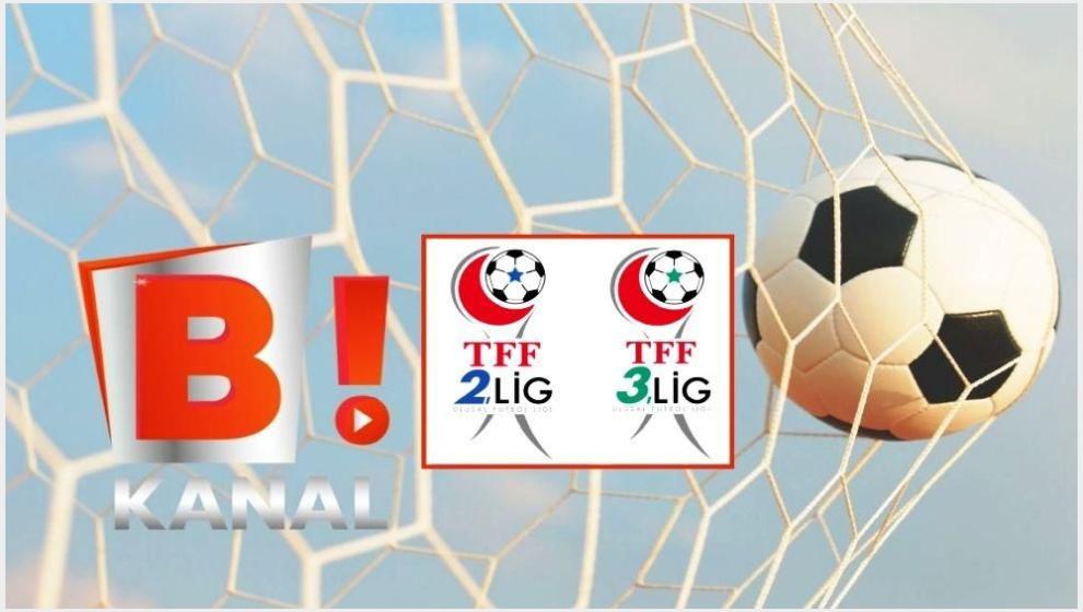 TFF 2. ve 3. Lig Maçları Bi Kanal'da Yayınlanacak
