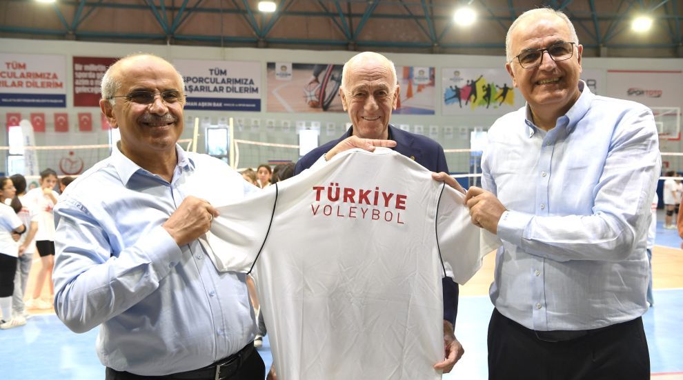 TVF'nin Fabrika Voleybol Malatya Okulunun Açılışı Gerçekleştirildi..
