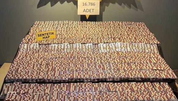 Narkotik Operasyonunda 16 Bin 786 Adet Sentetik Hap Ele Geçirildi
