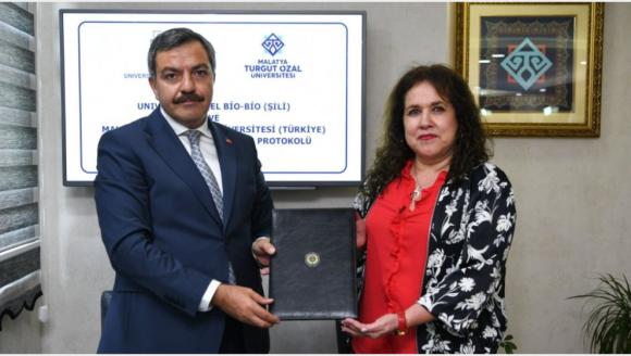 Malatya Turgut Özal Üniversitesi ile Şili BioBio Üniversitesi Arasında Protokol