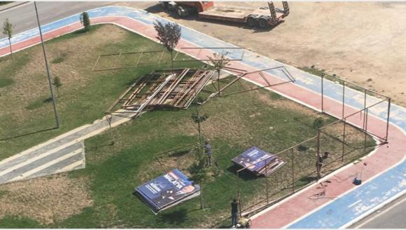 Tecde'deki Parkın Taziye Evi Arsası Yapılmasına Tepki