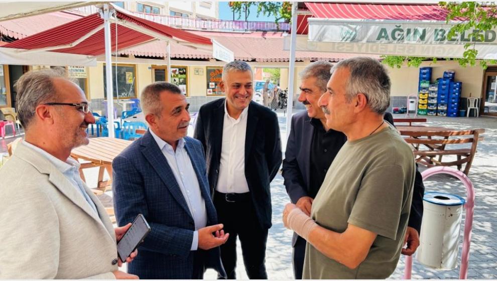 AKP Milletvekili Koca, Keban ve Ağın'da Toplantı Yaptı
