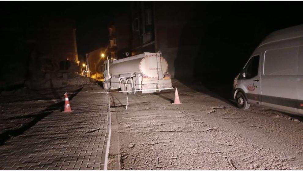 Alternatif Yolu da Tankerci Kapatınca.!