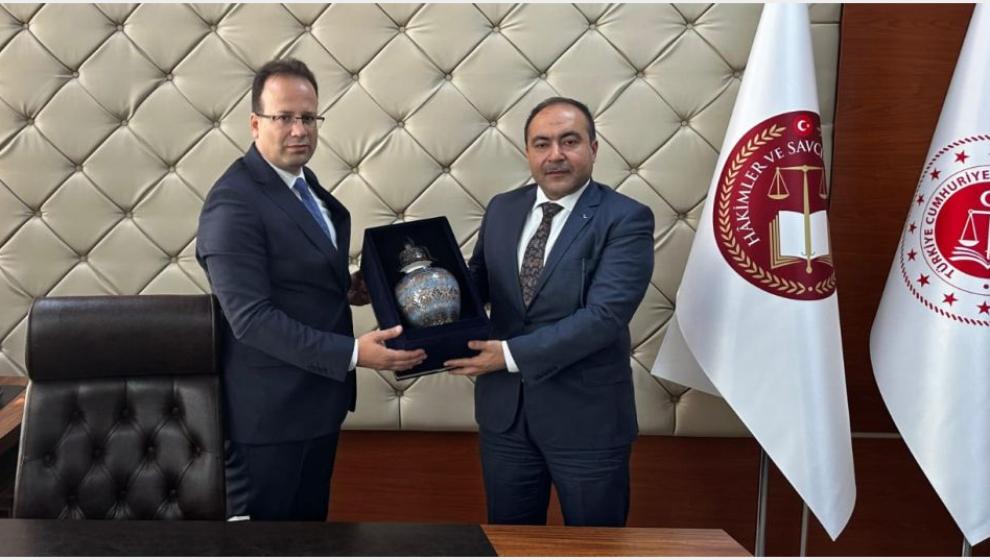 Çalıştay İçin Malatya'ya Gelen HSK Üyesinden Ziyaret ve İncelemeler..