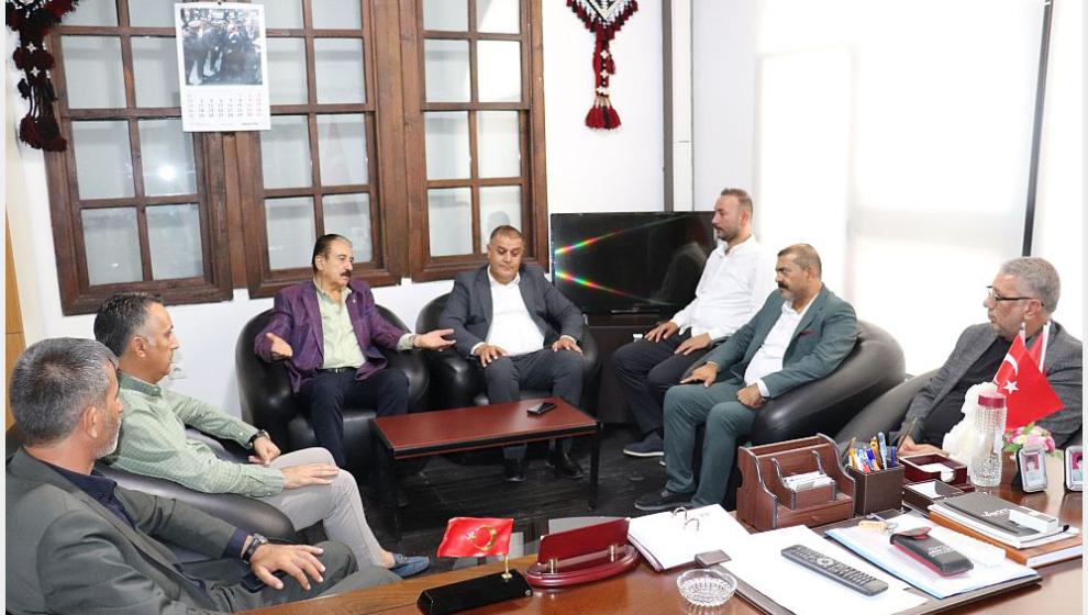 MHP Yöneticilerinden ESOB Başkanı Keskin'e Ziyaret