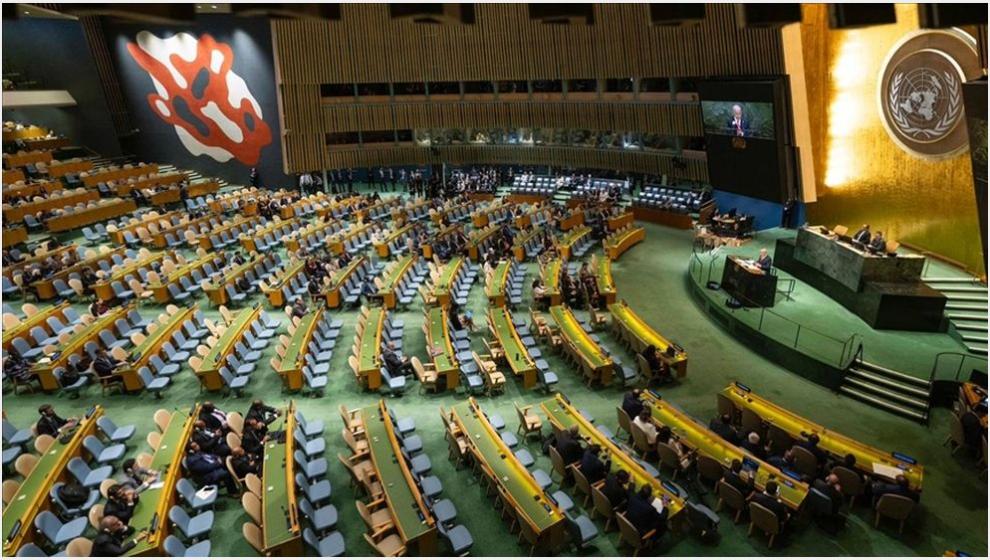 Netanyahu, BM Genel Kurulunda Boş Salona Konuştu