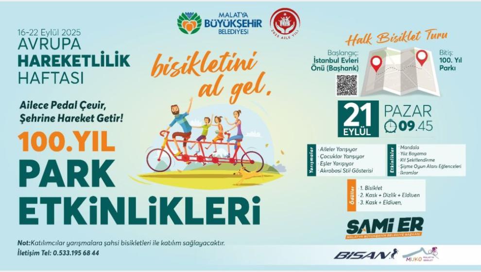 Pazar Günü 100. Yıl Parkı Etkinlikleri