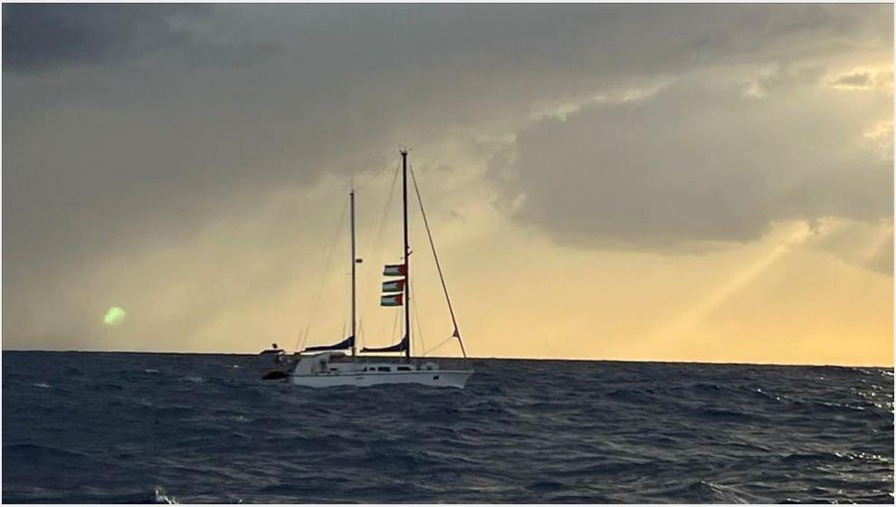 Sumud Filosu'na, Yunanistan Kara Sularında Dronlu Saldırı