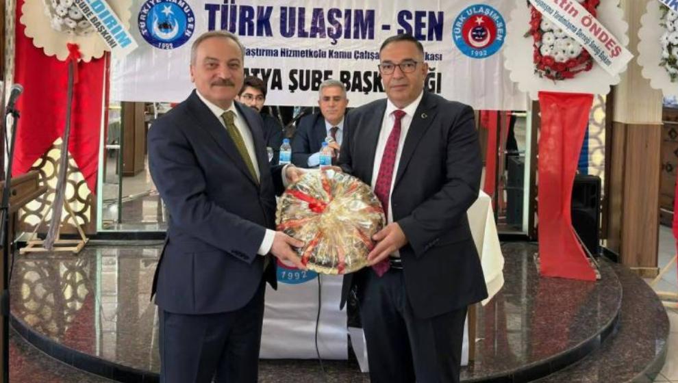 Türk Ulaşım- Sen Şubesinde Önder Akgül Yeniden Seçildi