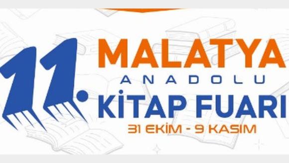 11. Malatya Kitap ve Kültür Fuarı 31 Ekim'de Başlıyor
