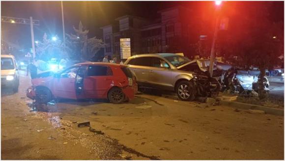 7 Kişinin Yaralandığı Kazanın Kamera Görüntüsü