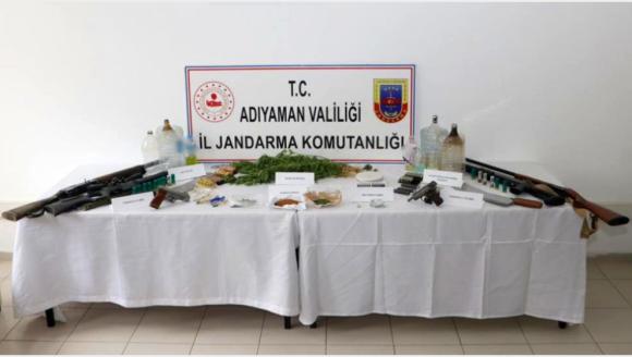 Adıyaman ve Malatya'da Uyuşturucu Operasyonu