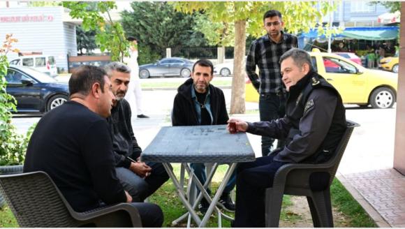 Emniyet Müdürü Ay'dan Esnaf Ziyaretleri
