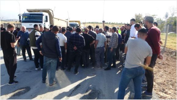 Hafriyat  Kamyoncuları 'Yüksek' Cezalara Tepki Gösterdi!