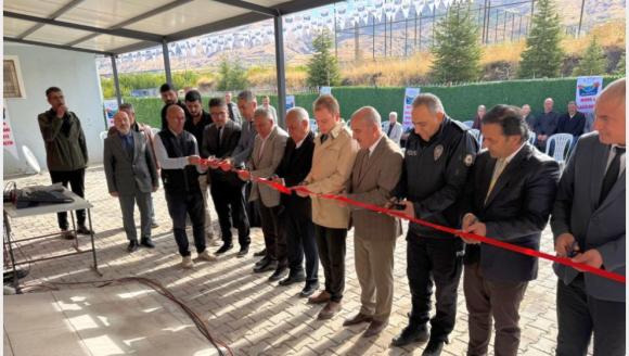 İlçedeki Morg ve Gasilhane Açılışında Kurdele Kesme Töreni..