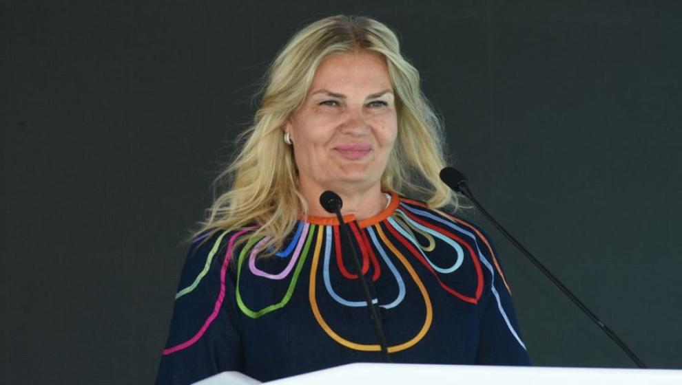 Açılışa Maria Luisa Hanım da Katıldı.. AB Destekli Tesisler Hizmete Açıldı