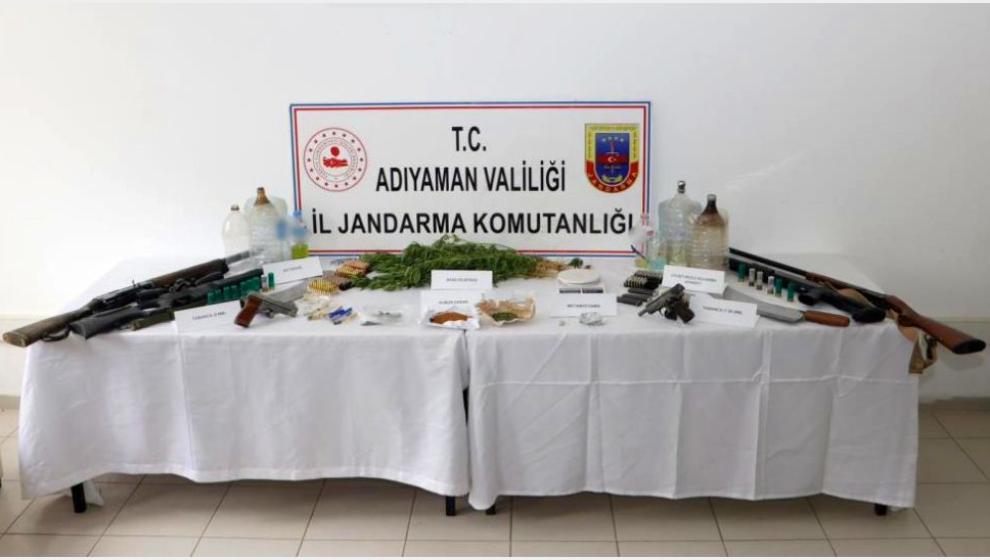 Adıyaman ve Malatya'da Uyuşturucu Operasyonu